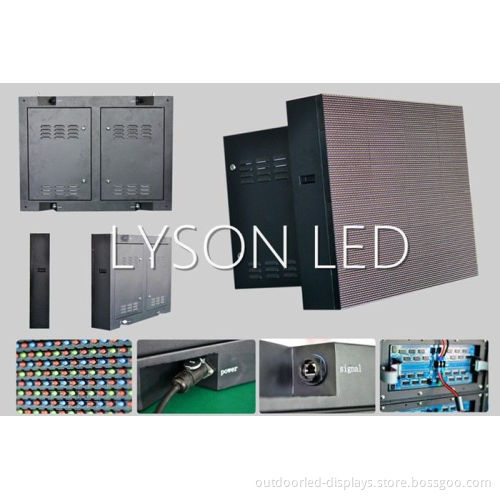 Large Video Wall Mounted Led Display Billboard P20 , 2r1g1b / 1r1g1b